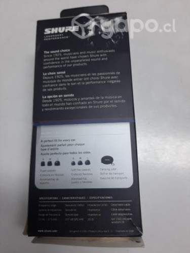 In ear se215 shure audífonos
