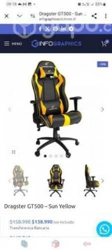 Silla gamer