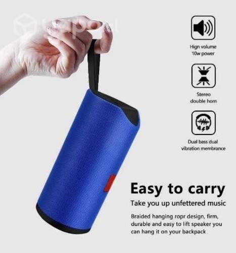 Parlante tubo Bluetooth RECARGABLE Waterproof - US