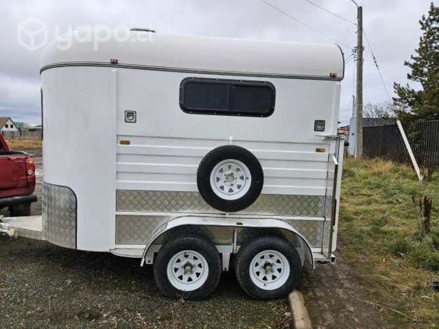REMOLQUE Trailer AMERICANO carro Caballos
