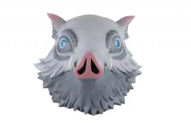 Máscara De Cosplay Inosuke Demon Slayer Kimetsu No