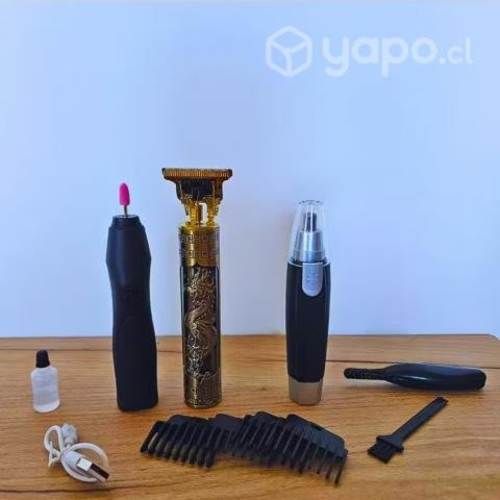 SET 4 en 1 Maquina Afeitadora Pefiladora Torno Uña