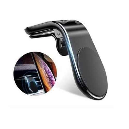 Soporte Celular auto con iman - Pinza para rejilla