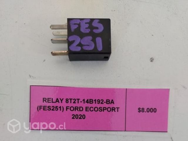 Relay 8T2T-14B192-BA (FES251) Ford Ecosport 2020