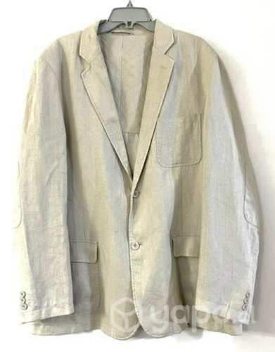 Chaqueta de Lino Marca Ferouch Talla XXL