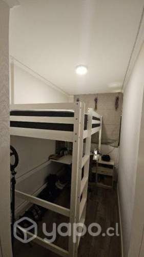 Camarote con escritorio + Colchón Celta