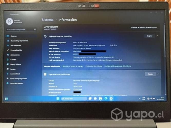 Lenovo Ultrabook 12RAM