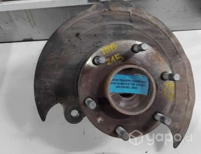 Muñon Trasero Derecho (MTB215) Maxus T60 2.8 Aut