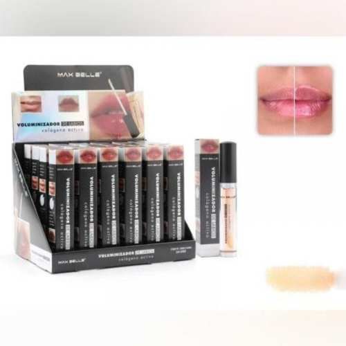 Brillo labial voluminizador colageno activo