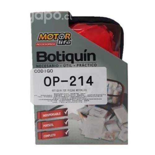 Botiquin 128 piezas