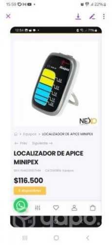 Localizador apical woodpecker minipex