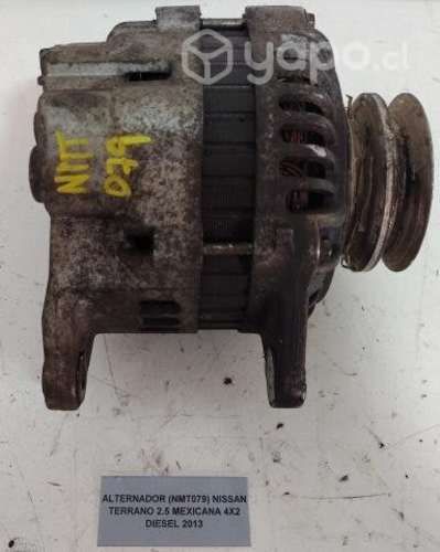Alternador (NMT079) Nissan Terrano 2.5 Mex 2013