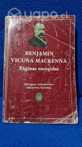 Páginas escogidas, Benjamin Vicuña Mackenna