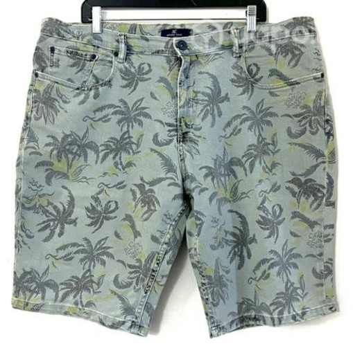 Bermuda Marca Arturo Calle Talla 54 jeans celeste