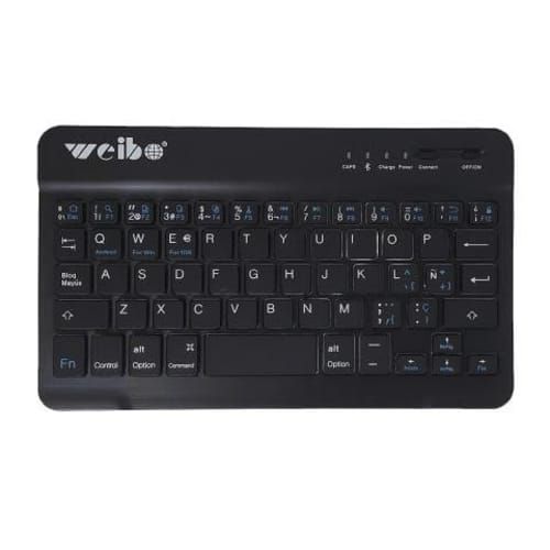 Teclado Bluetooth Mini Ultra Delgado Recargable