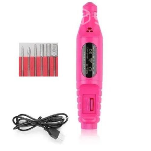 Torno para uñas - manicure y pedicure con accesori