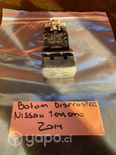Boton Disfroster Nissan Terrano 2014