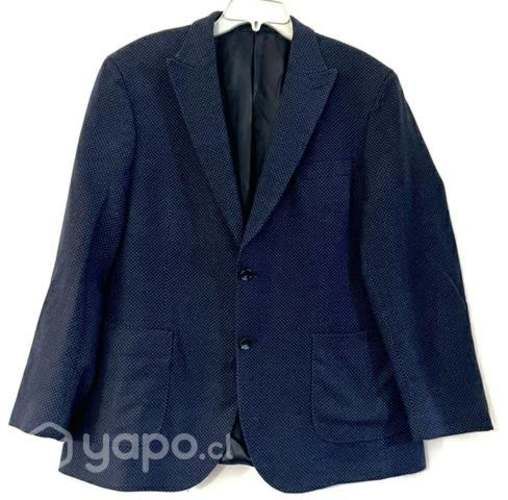 Chaqueta 50% Lana Marca Trial Talla 56 Azul