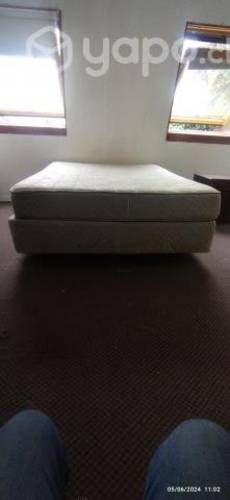 Cama box spring 2 plazas