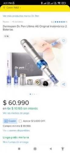 Dr. Pen A6 Original (Dermapen) + Alta frecuencia