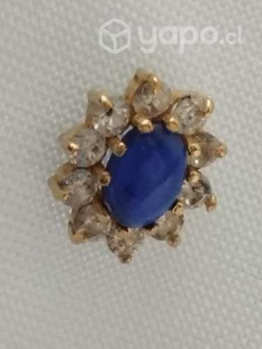 Aros de oro de 18 kilates estilo Lady di