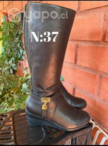 Botas cuero dama