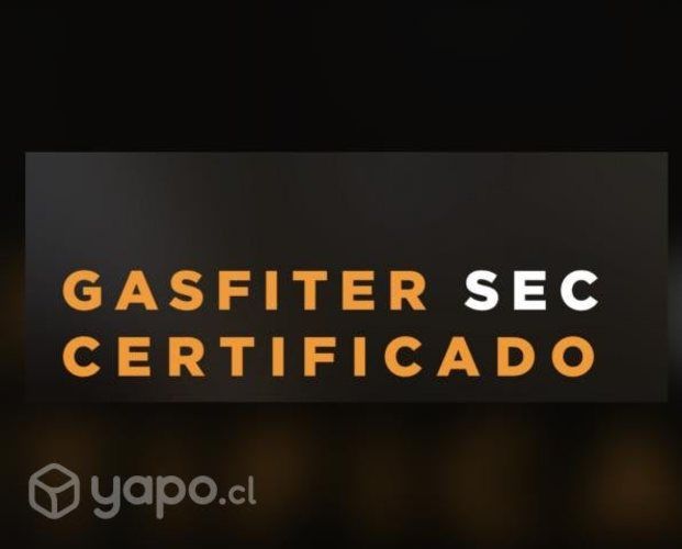 Gasfiter certificado