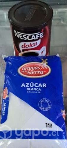 Nescafe con azucar