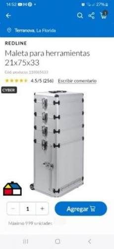 Maleta de herramientas, peluqueria, odontología