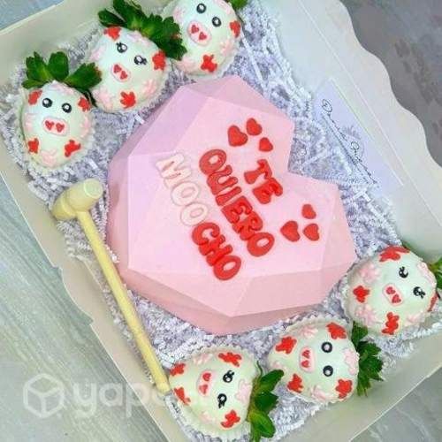 Corazón de chocolate para regalar