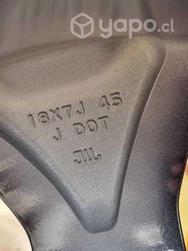 Llanta con neumatico Renault Alaskan aro 18 nueva