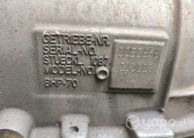 Caja de cambio BMW x5 x6 diesel