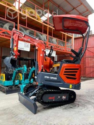 Excavadora categoria mini 1200kg intelseg 2024