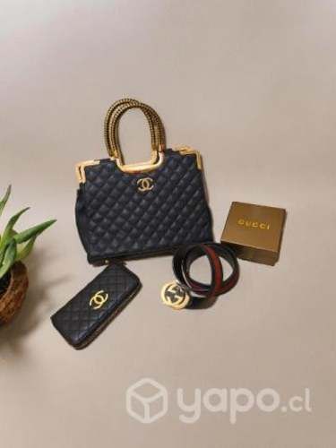 Cartera, cinturón y billetera Gucci