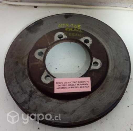 Disco Delantero Der (NTX105) Nissan Terrano Japon