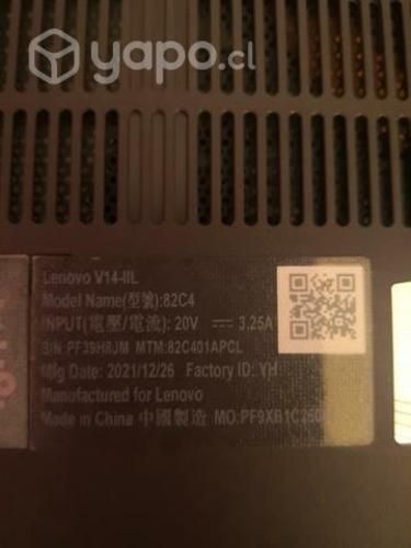 Notebook Lenovo V14 IIL