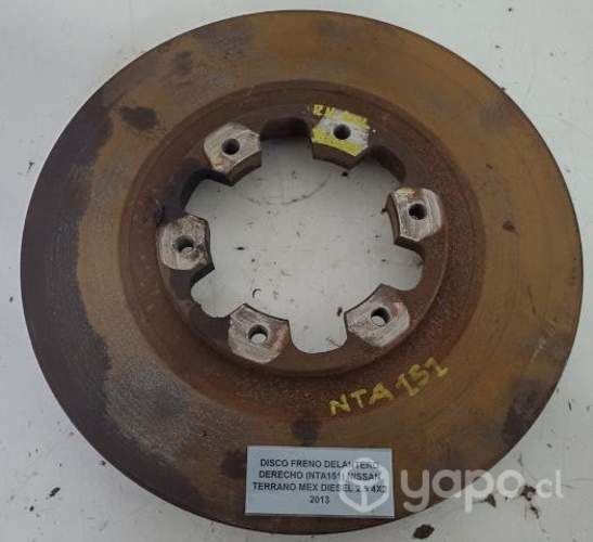 Disco Freno Del Der (NTA151) Nissan Terrano Mex