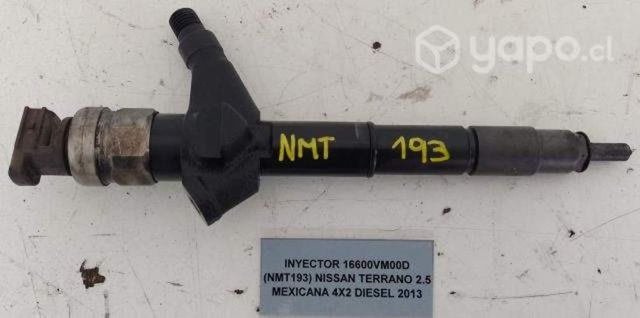 Inyector 16600VM00D (NMT193) Nissan Terrano 2.5 MX