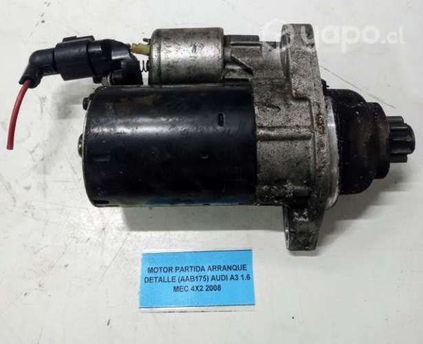 Motor Partida Arranque Detalle (AAB175) Audi A3