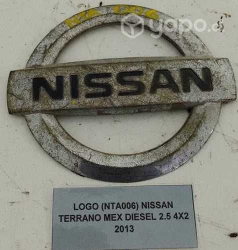 Logo (NTA006) Nissan Terrano Mex Diesel 2.5 4x2