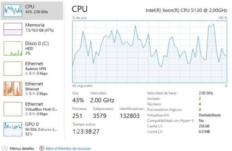 Servidor HP Proliant ML350 - Xeon - 16 RAM