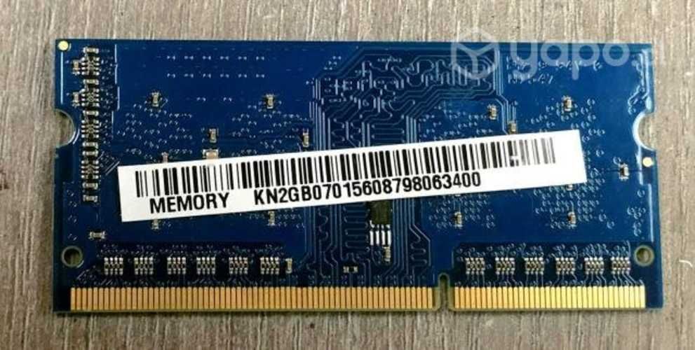 Memoria RAM Notebook Kingston 2GB PC3L-12800S