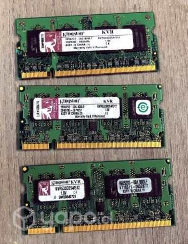 Memoria RAM Notebook Kingston KVR533D2S4 512MB