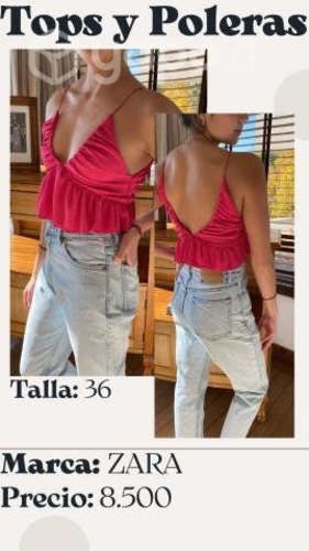 Tops y poleras zara