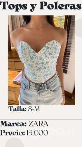 Tops y poleras zara