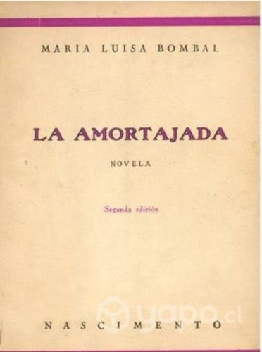 Libro "la amortajada" impreso