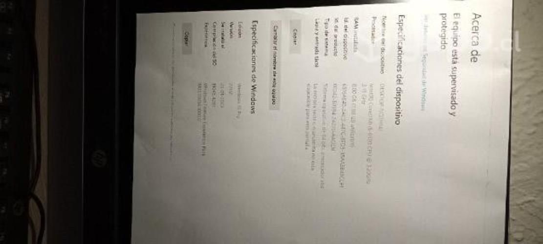 Computador usado buen estado, marca HP