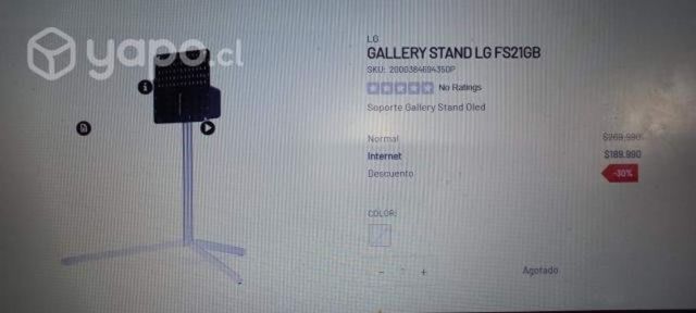 Soporte Gallery Stand Oled