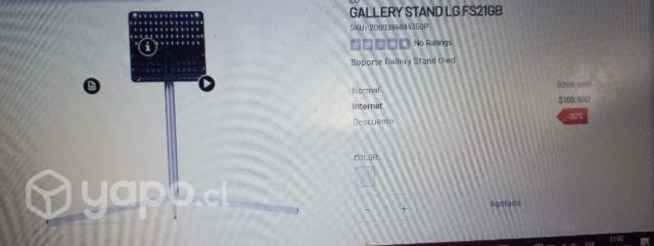 Soporte Gallery Stand Oled