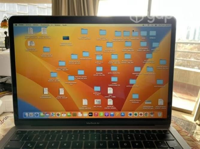 Notebook mac air m1 con cargador original de cero